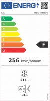 Mrazák Beko RFSA 240 M31WN energetický štítek